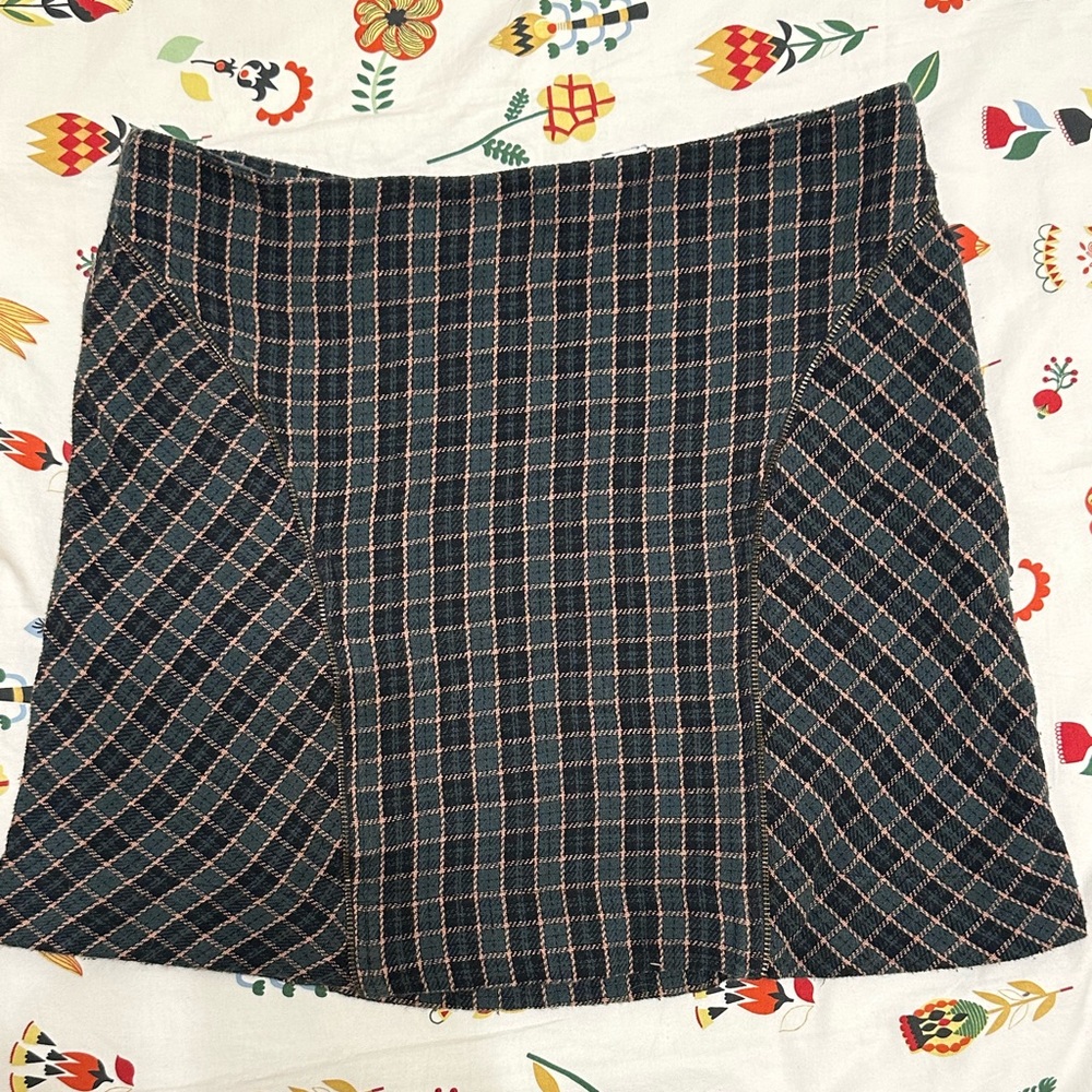 Urban outfitters 90s style vintage plaid skirt